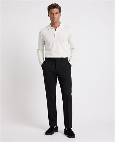 Sante Slim Fit Pantolon Siyah