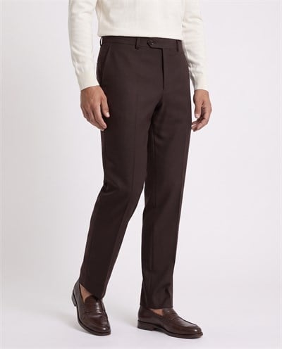 Sante Slim Fit Pantolon Kahverengi