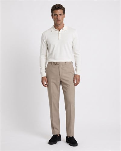 Sante Slim Fit Pantolon Bej