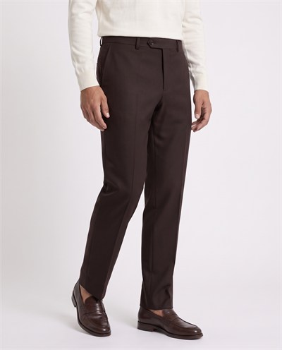 Sante Slim Fit Pantolon Kahverengi