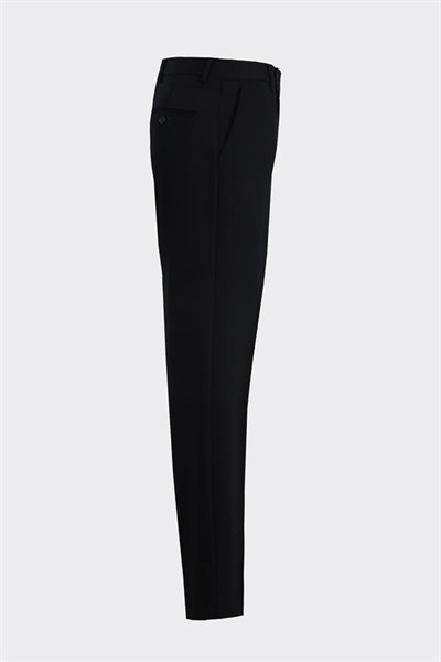 Slim Fit Pantolon Lacivert