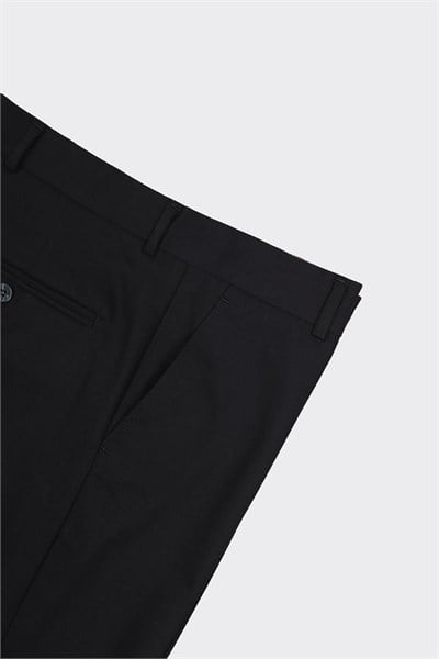 Slim Fit Pantolon Siyah
