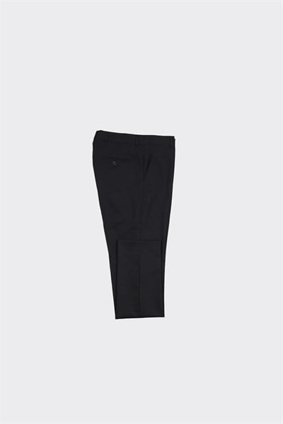 Slim-Fit Pants Black