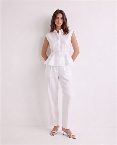 Soleil Pants White