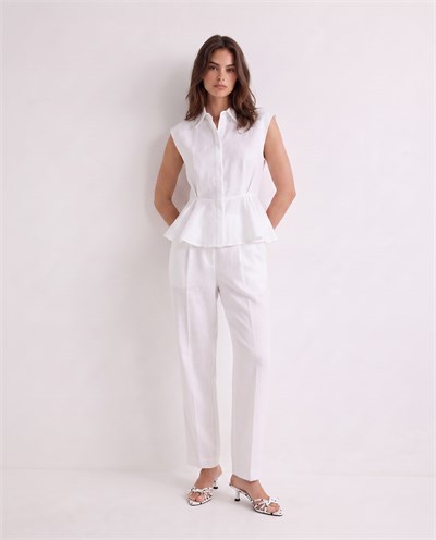 Soleil Pants White