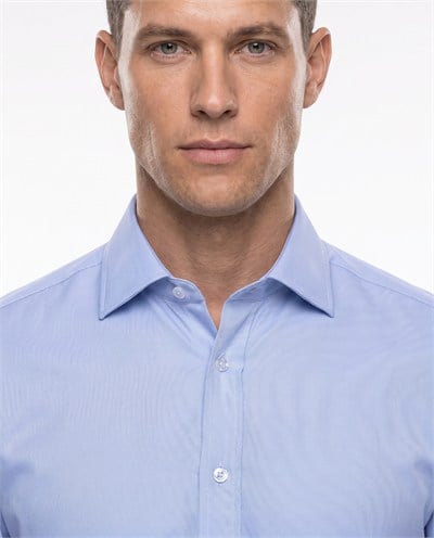 Classic Collar Shirt Blue