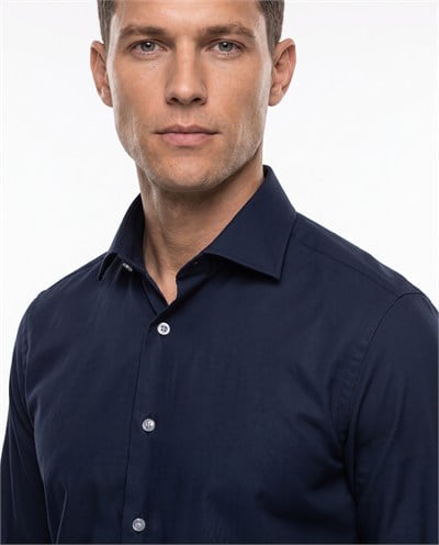 Classic Collar Shirt Navy