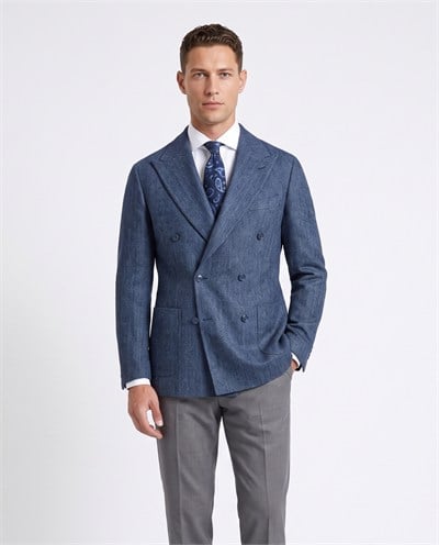 Chester Cross-Front Jacket Navy