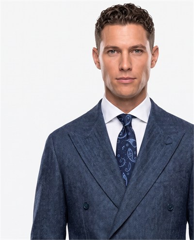 Chester Cross-Front Jacket Navy