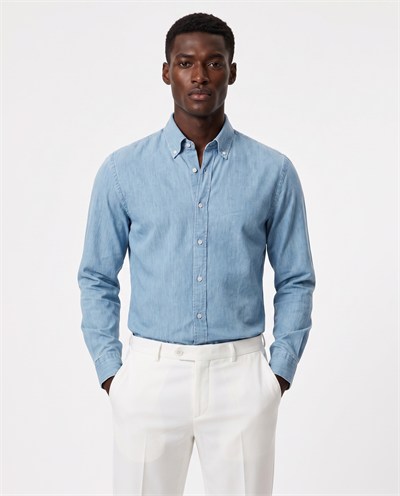 Button-Down Shirt Blue