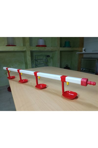 Nipel Suluk Sistemi 80cm 4 Damlalıklı