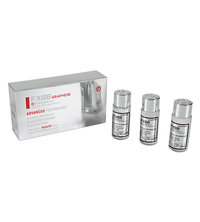 Fireball Graphene FX88 35 ml x 3 (105 ml) Yüksek Performanslı Grafen Seramik Kaplama