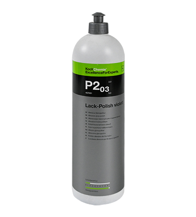 Koch Chemie P2.03 Lack-Polish Violet 1 lt Mikro Aşındırıcılı Profesyonel Parlatıcı ve Boya Koruma Cilası