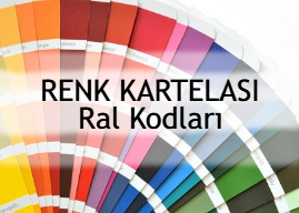 Zemin Boyası Renk Kartelası