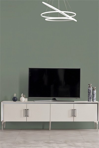 Alyans Ayna Krom Lcd Tv Sehpası