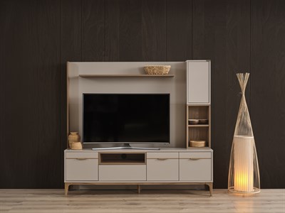 Nova Lcd Tv Sehpa Table Top Üst fonlu (Kumsal) - 180