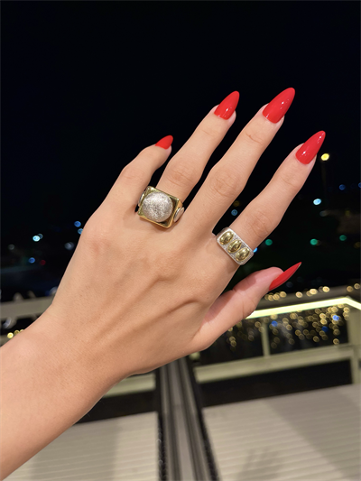 925 Ayar Gümüş Kubbe Dome Yüzük Gold