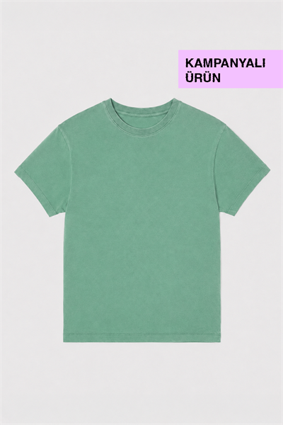 199X YIKAMALI BABY TEE | YEŞİL