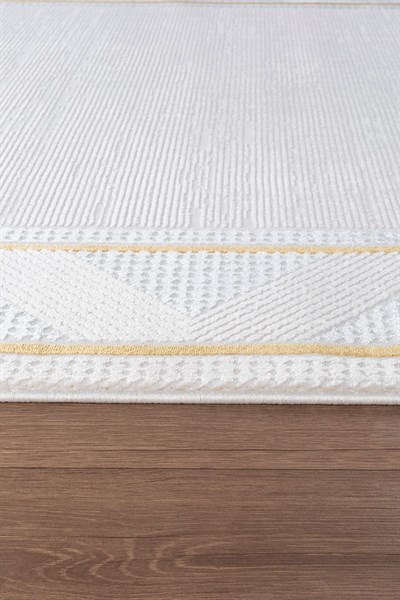 BEVEL Saçaklı Modern Dokuma Halı, Yüksek Kalite Oturma Odası, Salon,Mutfak Halısı