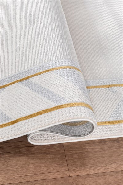 BEVEL Saçaklı Modern Dokuma Halı, Yüksek Kalite Oturma Odası, Salon,Mutfak Halısı