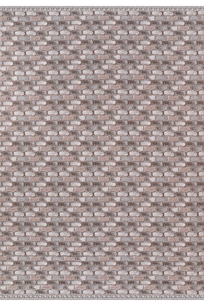 Halı Örtüsü 6m2 Dokuma 200x300 Kahve