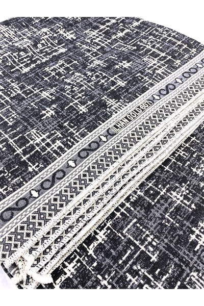 Modern Pamuklu Halı Örtüsü Savan 4m2 Dokuma 160x240 Lastiksiz