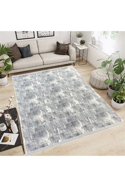 Modern Pamuklu Halı Örtüsü Savan 4m2 Dokuma 160x240 Lastiksiz