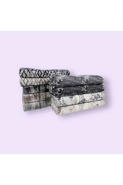 Modern Pamuklu Halı Örtüsü Savan 6m2 Dokuma 200x300 Lastiksiz