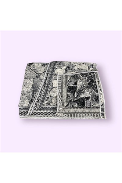 Modern Pamuklu Halı Örtüsü Savan 6m2 Dokuma 200x300 Lastiksiz
