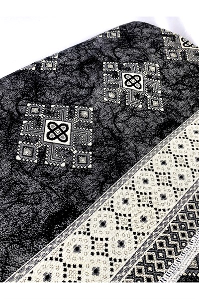 Modern Pamuklu Halı Örtüsü Savan 6m2 Dokuma 200x300 Lastiksiz