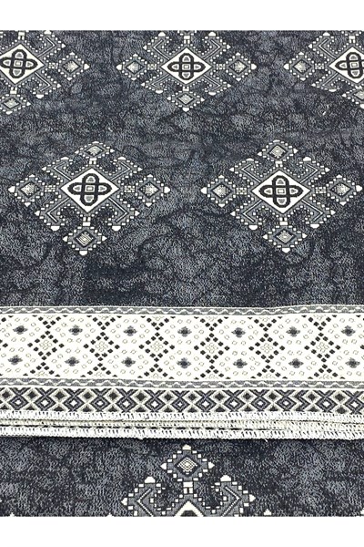 Modern Pamuklu Halı Örtüsü Savan 6m2 Dokuma 200x300 Lastiksiz