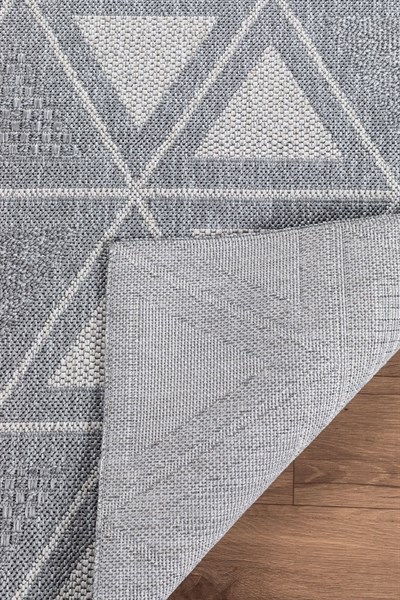 Notre Premium Kalite Kaymaz Tabanlı Doğal Yıkanabilir Kilim Oturma Odası Balkon Bahçe Mutfak Kilim