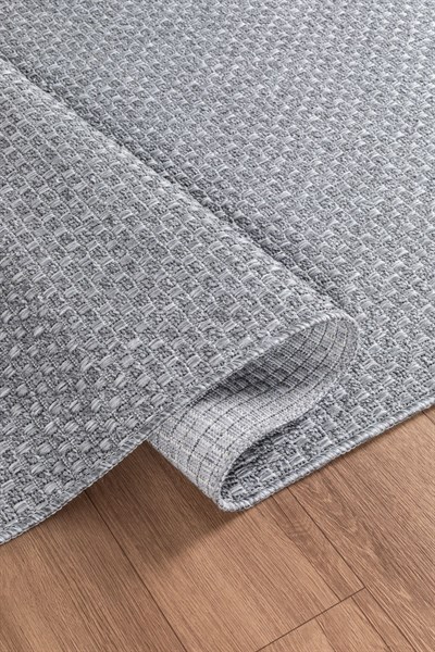 Notre Premium Kalite Kaymaz Tabanlı Doğal Yıkanabilir Kilim Oturma Odası Balkon Bahçe Mutfak Kilim