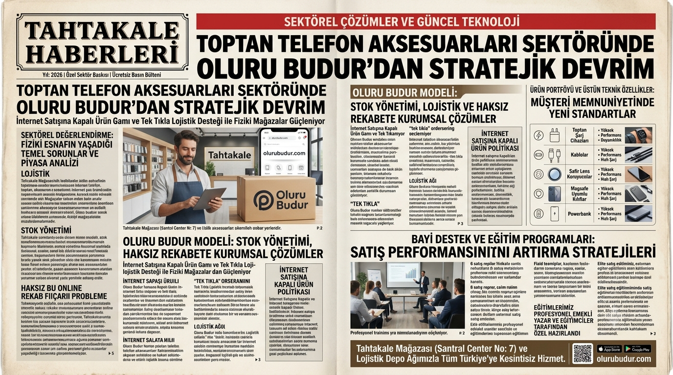 Tahtakale Oluru Budur Toptan Telefon Aksesuar Ürünlerin'de Mağazalara Özel Destekleyici Çözümler