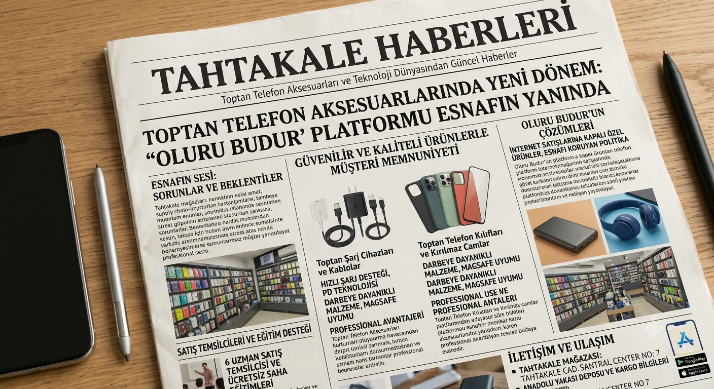 Tahtakelle Haberleri Oluru Budur Cep Telefonu Mağazaların'da Toptan Telefon Aksesuar Ürünlerin'de Yaşanan Süreçleri Anlatıyor