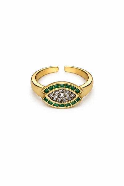 Emerald Eye Gold Yüzük 3519