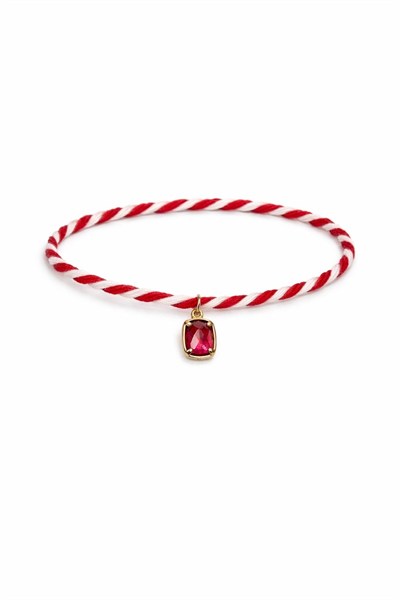 Marteniçka Bileklik  Sallantılı Boncuk Charm