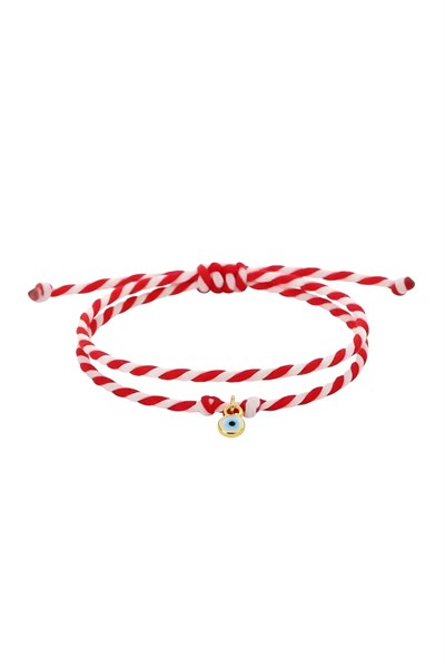 Marteniçka İkili Bileklik Mini Nazar Boncuğu 3736
