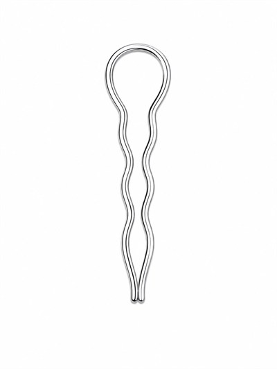 Metal Dalga Form Topuz Tokası 3750