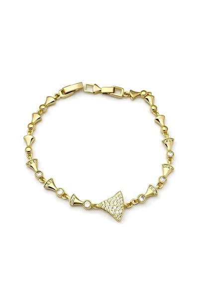 Özel Seri Elegant Üçgen Taşlı Bileklik