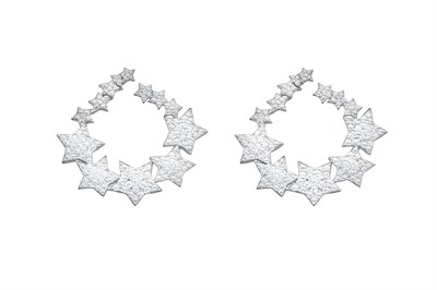 Özel Seri Nova Stars Küpe Silver 4493