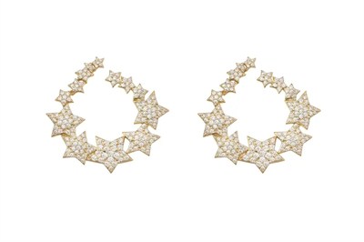 Özel Seri Nova Stars Küpe Silver 4493