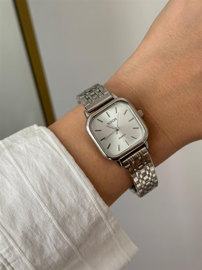 Özel Seri Silver Kadran Çelik Kadın Saat 4543
