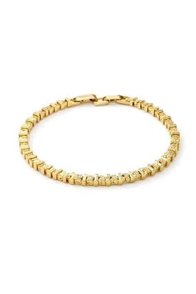 Özel Seri Taşlı Gold Bileklik 4629