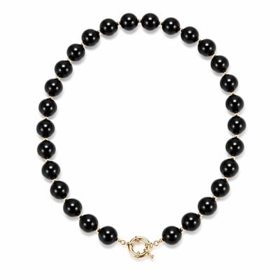 Siyah İnci Kolye 3874