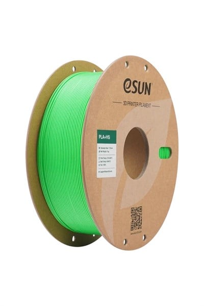 eSUN PLA+ HS Filament - RGB Yeşil