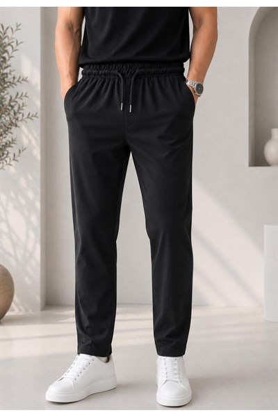 Erkek modal kumaş baggy pantolon