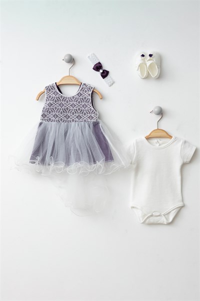 Kız Bebek Mevlüt Takımı Gelinlik Abiye Elbise Bebek Doğum Baby Shower Hediyesi