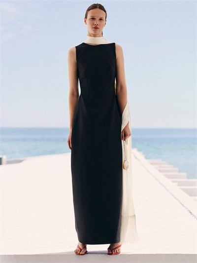 Tailored Maxi Dress