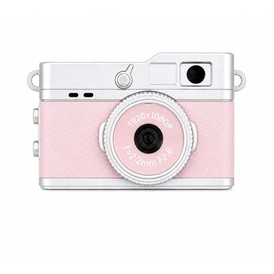 MPIA MC-10 Mini Retro Dijital TF Kartlı Kamera Pembe